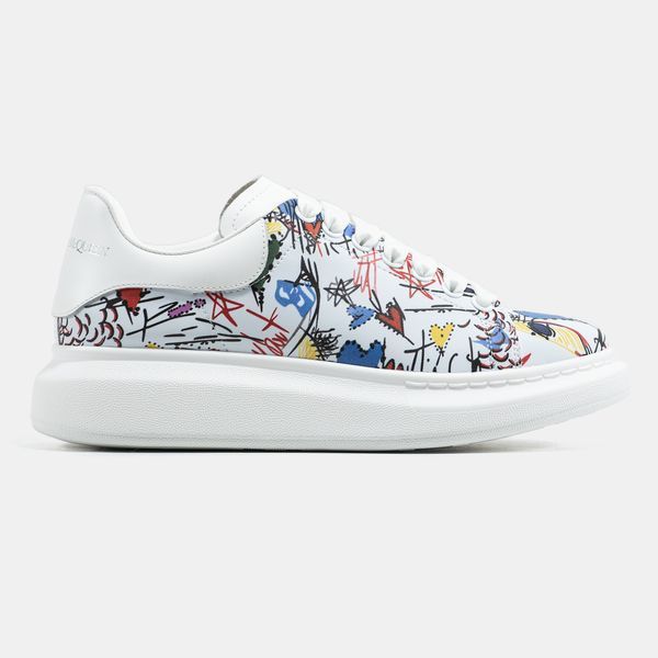 Кросівки Alexander McQueen White Multicolor 24231-Мультиколір-36 фото Кросівки Alexander McQueen White Multicolor 24231-Мультиколір-36 фото