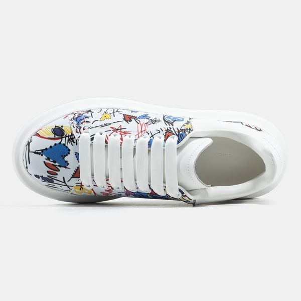 Кросівки Alexander McQueen White Multicolor 24231-Мультиколір-36 фото Кросівки Alexander McQueen White Multicolor 24231-Мультиколір-36 фото