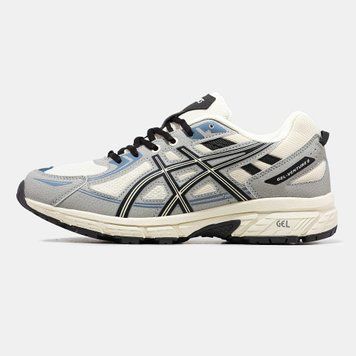 Кросівки Asics Gel Venture 6 White Grey Black 12561-Сірий-36 фото