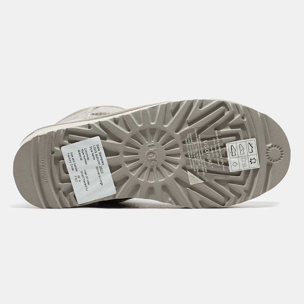 Уггі UGG Ultra Mini Platform Light Grey 13616-Сірий-36 фото