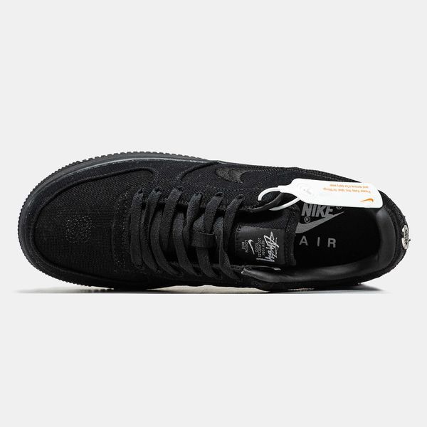 Кросівки Nike Air Force 1 Low Black x Stussy 05914-Чорний-36 фото Кросівки Nike Air Force 1 Low Black x Stussy 05914-Чорний-36 фото