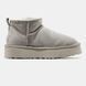 Уггі UGG Ultra Mini Platform Light Grey 13616-Сірий-36 фото 4