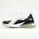Кросівки Nike Air Max 270 White Black Blue 01367-Мультиколір-36 фото 1