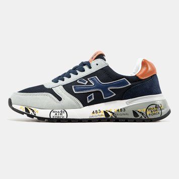 Кросівки Premiata Mick Blue Grey Orange 21011-Мультиколір-41 фото