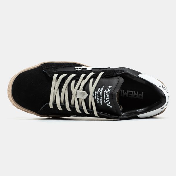 Кросівки Premiata Steven Black 17768-Чорний-36 фото