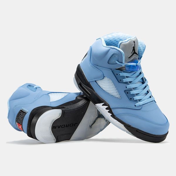 Кросівки Jordan Retro 5 UNC Blue 10704-Блакитний-40 фото Кросівки Jordan Retro 5 UNC Blue 10704-Блакитний-40 фото