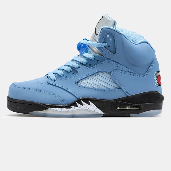 Кросівки Jordan Retro 5 UNC Blue 10704-Блакитний-40 фото Кросівки Jordan Retro 5 UNC Blue 10704-Блакитний-40 фото