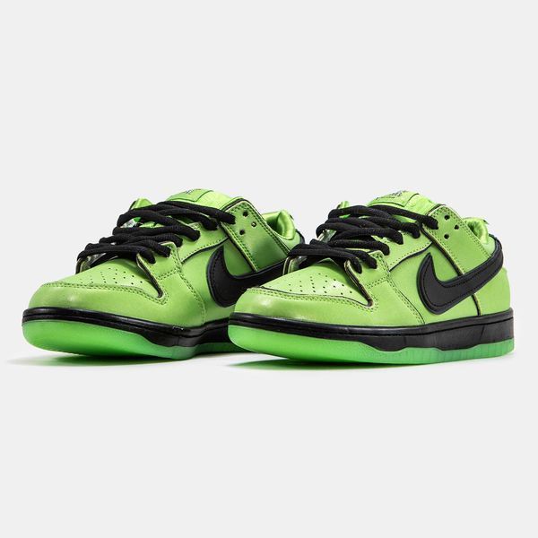 Кросівки Nike SB Dunk "Powerpuff Girls - Buttercup" 14823-Зелений-36 фото Кросівки Nike SB Dunk "Powerpuff Girls - Buttercup" 14823-Зелений-36 фото