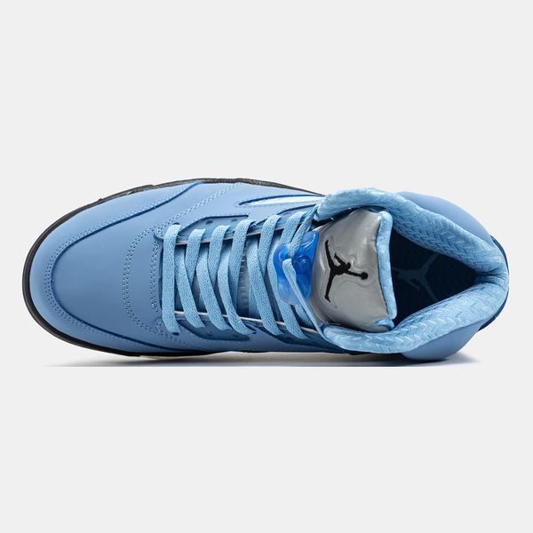 Кросівки Jordan Retro 5 UNC Blue 10704-Блакитний-40 фото Кросівки Jordan Retro 5 UNC Blue 10704-Блакитний-40 фото