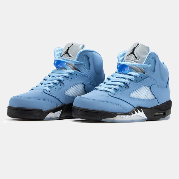 Кросівки Jordan Retro 5 UNC Blue 10704-Блакитний-40 фото Кросівки Jordan Retro 5 UNC Blue 10704-Блакитний-40 фото