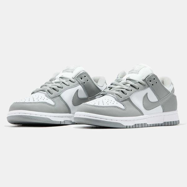 Кросівки Nike SB Dunk Low White Grey 11155-Сірий-38 фото Кросівки Nike SB Dunk Low White Grey 11155-Сірий-38 фото