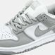 Кросівки Nike SB Dunk Low White Grey 11155-Сірий-38 фото 5