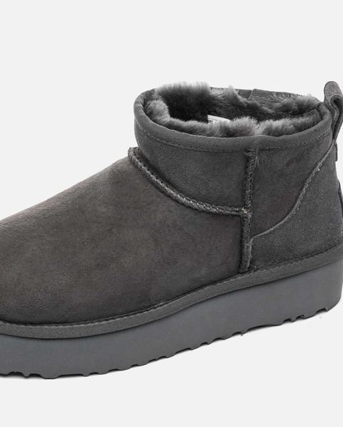 Уггі UGG Ultra Mini Platform Grey 10551-Сірий-36 фото Уггі UGG Ultra Mini Platform Grey 10551-Сірий-36 фото