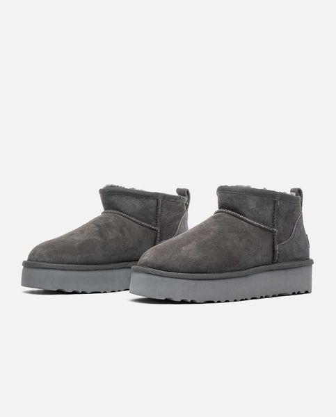 Уггі UGG Ultra Mini Platform Grey 10551-Сірий-36 фото Уггі UGG Ultra Mini Platform Grey 10551-Сірий-36 фото