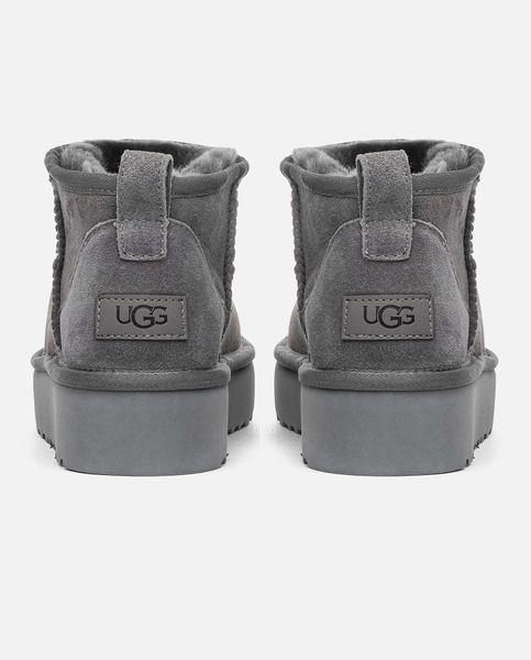 Уггі UGG Ultra Mini Platform Grey 10551-Сірий-36 фото Уггі UGG Ultra Mini Platform Grey 10551-Сірий-36 фото