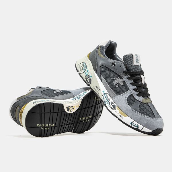 Кросівки Premiata Uomo Mase Grey Green 20346-Сірий-40 фото Кросівки Premiata Uomo Mase Grey Green 20346-Сірий-40 фото