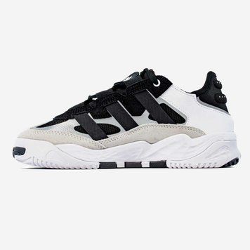 Кросівки Adidas Niteball Black White 07092-Білий-36 фото