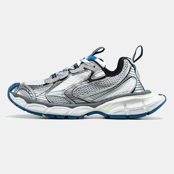 Кросівки Balenciaga 3XL Silver White Blue 16569-Сірий-36 фото