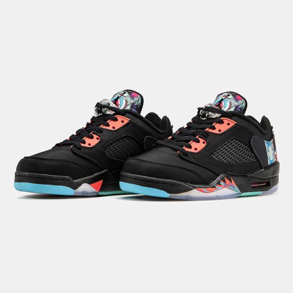 Кросівки Nike Air Jordan 5 Low Chinese New Year 19622-Чорний-36 фото Кросівки Nike Air Jordan 5 Low Chinese New Year 19622-Чорний-36 фото