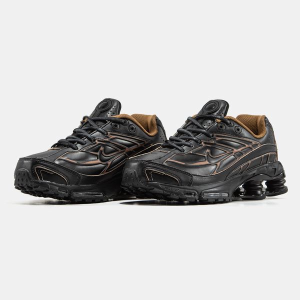Кросівки Nike Shox Ride 2 SP Black Brown 24153-Чорний-40 фото Кросівки Nike Shox Ride 2 SP Black Brown 24153-Чорний-40 фото