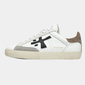 Кросівки Premiata Stevend 6660 White Black Beige 22621-Білий-40 фото