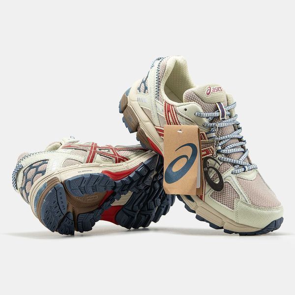 Кросівки Asics Gel-Kahana 8 Beige Red Blue 12713-Мультиколір-36 фото
