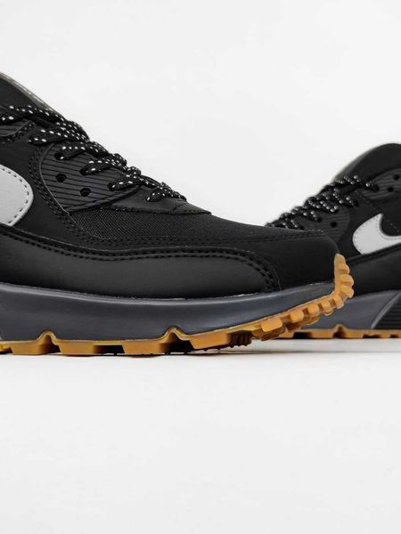 Кросівки Nike Air Max 90 Black White Gum 16455-Чорний-36 фото Кросівки Nike Air Max 90 Black White Gum 16455-Чорний-36 фото