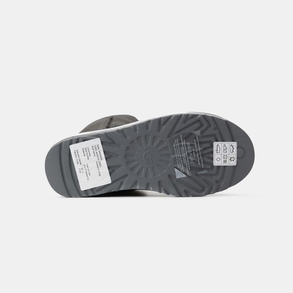 Уггі UGG Mini Dark Grey Silver 13957-Сірий-36 фото Уггі UGG Mini Dark Grey Silver 13957-Сірий-36 фото