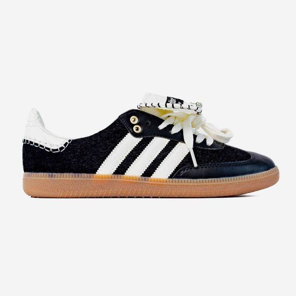 Кросівки Adidas Samba x Wales Bonner Black White 15096-Чорний-36 фото