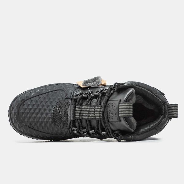 Кросівки Nike Lunar Force 1 Duckboot black Winter Fur 01571-Чорний-42 фото