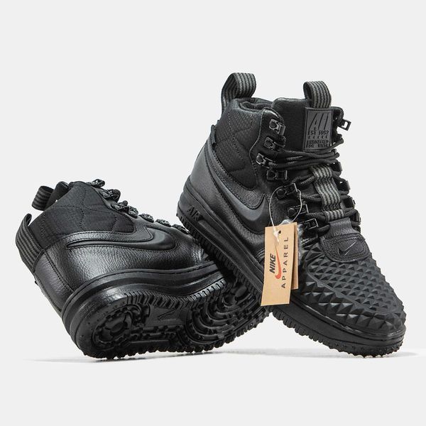 Кросівки Nike Lunar Force 1 Duckboot black Winter Fur 01571-Чорний-42 фото
