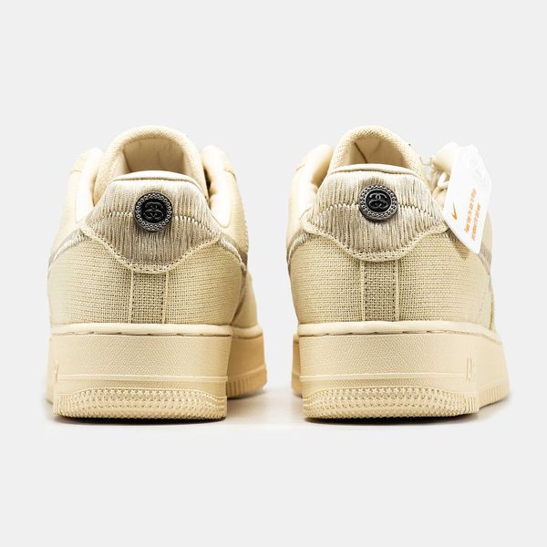 Кросівки Nike Air Force Low Stussy Fossil 05613-Бежевий-36 фото Кросівки Nike Air Force Low Stussy Fossil 05613-Бежевий-36 фото