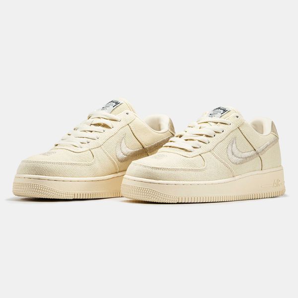 Кросівки Nike Air Force Low Stussy Fossil 05613-Бежевий-36 фото Кросівки Nike Air Force Low Stussy Fossil 05613-Бежевий-36 фото