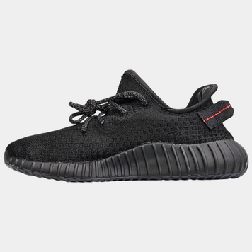 Кросівки Adidas Yeezy 350 v2 Black Reflective Laces 00560-Чорний-36 фото