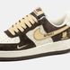 Кросівки Nike Air Force 1 x Undefeated Brown Beige 24173-Коричневий-40 фото 4